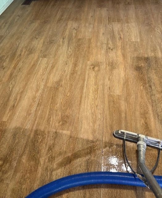 Wood floor cleaning service