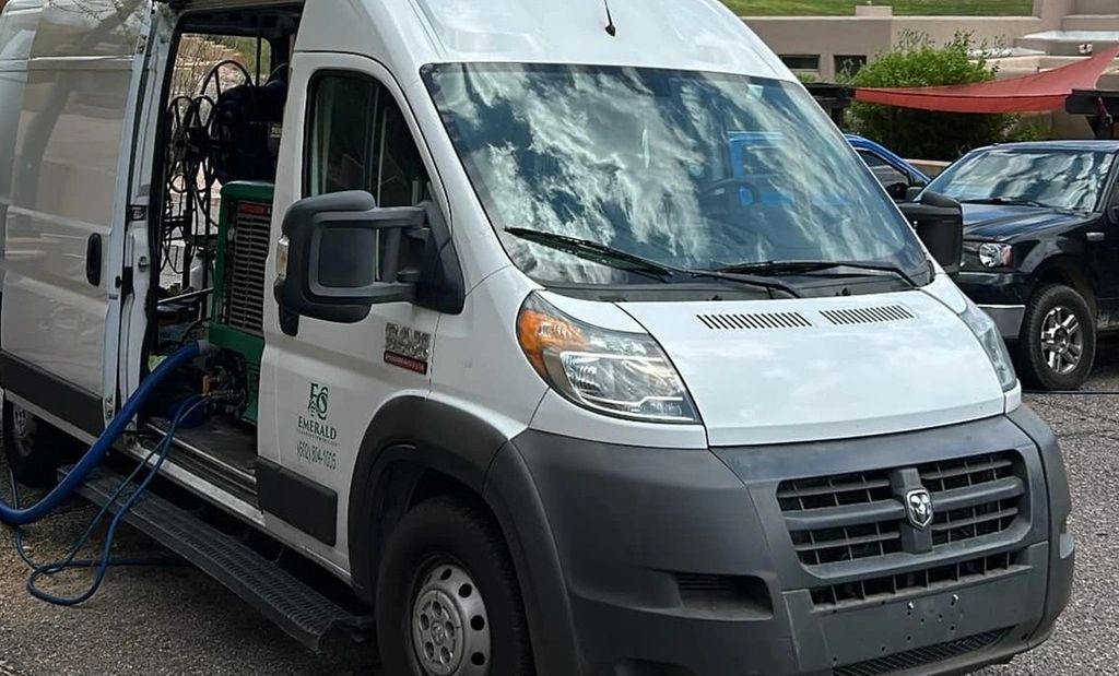 Emerald Cleaning Services van